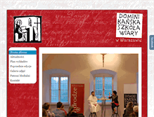 Tablet Screenshot of freta.szkolawiary.dominikanie.pl
