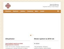 Tablet Screenshot of jerozolima.poznan.dominikanie.pl