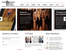 Tablet Screenshot of liturgia.dominikanie.pl