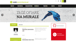 Desktop Screenshot of lodz.dominikanie.pl